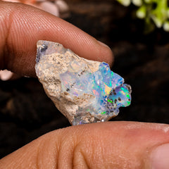 Attractive Top Grade Quality 100% Natural Welo Fire Ethiopian Opal Rough Loose Gemstone For Making Jewelry 23X14X9 MM 11.5 Cts. KR13-27 Sunkarton