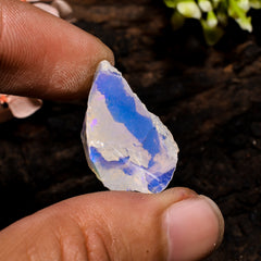 Dazzling Top Grade Quality 100% Natural Welo Fire Ethiopian Opal Fancy Rough Loose Gemstone For Making Jewelry 23X13X6 MM 10.5 Cts. KR13-31 Sunkarton
