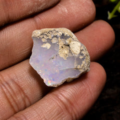 Elegant Top Grade Quality 100% Natural Welo Fire Ethiopian Opal Fancy Rough Loose Gemstone For Making Jewelry 22X19X9 MM 14.5 Cts. KR13-34 Sunkarton