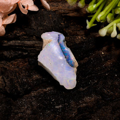 Gorgeous Top Grade Quality 100% Natural Welo Fire Ethiopian Opal Fancy Rough Loose Gemstone For Making Jewelry 27X14X9 MM 15 Cts. KR13-37 Sunkarton