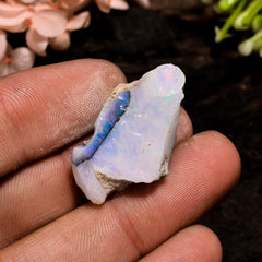 Gorgeous Top Grade Quality 100% Natural Welo Fire Ethiopian Opal Fancy Rough Loose Gemstone For Making Jewelry 27X14X9 MM 15 Cts. KR13-37 Sunkarton
