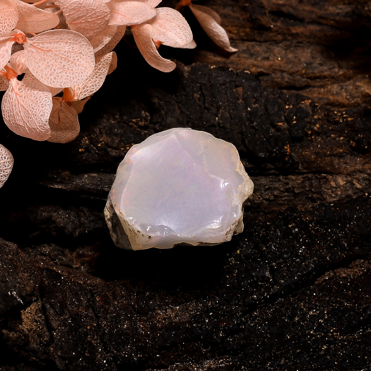 Superb Top Grade Quality 100% Natural Welo Fire Ethiopian Opal Fancy Rough Loose Gemstone For Making Jewelry 18X16X14 MM 13 Cts. KR13-44 Sunkarton