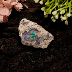 Tempting Top Grade Quality 100% Natural Welo Fire Ethiopian Opal Fancy Rough Loose Gemstone For Making Jewelry 30X20X13 MM 27.5 Cts. KR13-47 Sunkarton