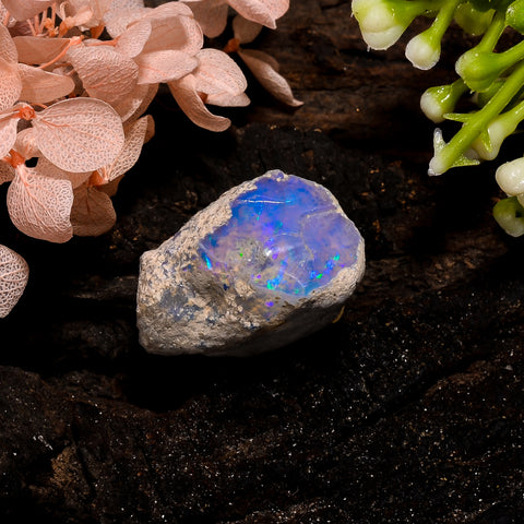 Terrific Top Grade Quality 100% Natural Welo Fire Ethiopian Opal Fancy Rough Loose Gemstone For Making Jewelry 22X16X14 MM 23 Cts. KR13-48 Sunkarton