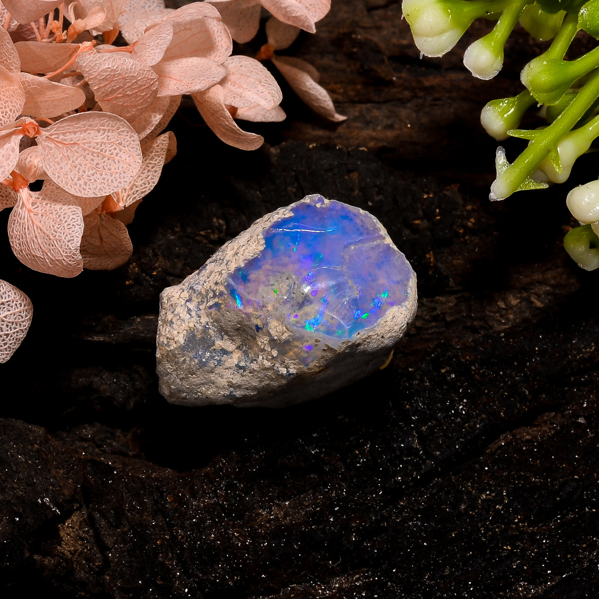 Terrific Top Grade Quality 100% Natural Welo Fire Ethiopian Opal Fancy Rough Loose Gemstone For Making Jewelry 22X16X14 MM 23 Cts. KR13-48 Sunkarton