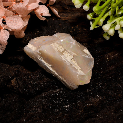 Unique Top Grade Quality 100% Natural Welo Fire Ethiopian Opal Fancy Rough Loose Gemstone For Making Jewelry 37X18X12 MM 39 Cts. KR13-49 Sunkarton