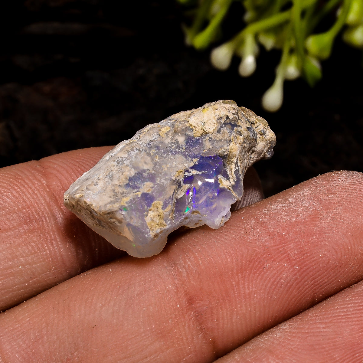 Awesome Top Grade Quality 100% Natural Welo Fire Ethiopian Opal Fancy Rough Loose Gemstone For Making Jewelry 24X14X8 MM 12 Cts. KR13-53 Sunkarton