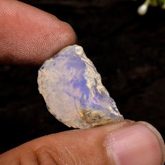 Classic Top Grade Quality 100% Natural Welo Fire Ethiopian Opal Fancy Rough Loose Gemstone For Making Jewelry 21X12X11 MM 12 Cts. KR13-55 Sunkarton