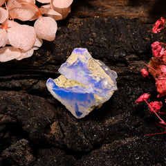Incredible Top Grade Quality 100% Natural Welo Fire Ethiopian Opal Rough Loose Gemstone For Making Jewelry 16X15X11 MM 11.5 Cts. KR13-64 Sunkarton