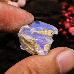 Incredible Top Grade Quality 100% Natural Welo Fire Ethiopian Opal Rough Loose Gemstone For Making Jewelry 16X15X11 MM 11.5 Cts. KR13-64 Sunkarton