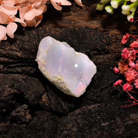 Splendid Top Grade Quality 100% Natural Welo Fire Ethiopian Opal Fancy Rough Loose Gemstone For Making Jewelry 28X17X15 MM 31 Cts. KR13-68 Sunkarton