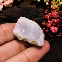 Splendid Top Grade Quality 100% Natural Welo Fire Ethiopian Opal Fancy Rough Loose Gemstone For Making Jewelry 28X17X15 MM 31 Cts. KR13-68 Sunkarton