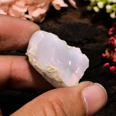 Splendid Top Grade Quality 100% Natural Welo Fire Ethiopian Opal Fancy Rough Loose Gemstone For Making Jewelry 28X17X15 MM 31 Cts. KR13-68 Sunkarton