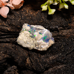 Unique Top Grade Quality 100% Natural Welo Fire Ethiopian Opal Fancy Rough Loose Gemstone For Making Jewelry 22X15X6 MM 10.5 Cts. KR13-74 Sunkarton