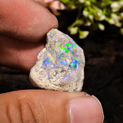 Amazing Top Grade Quality 100% Natural Welo Fire Ethiopian Opal Fancy Rough Loose Gemstone For Making Jewelry 20X16X14 MM 16.5 Cts. KR13-76 Sunkarton