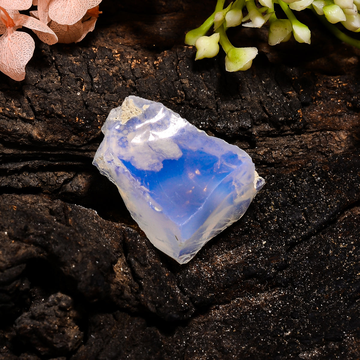 Awesome Top Grade Quality 100% Natural Welo Fire Ethiopian Opal Fancy Rough Loose Gemstone For Making Jewelry 23X17X10 MM 17.5 Cts. KR13-78 Sunkarton