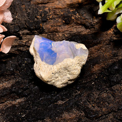 Excellent Top Grade Quality 100% Natural Welo Fire Ethiopian Opal Fancy Rough Loose Gemstone For Making Jewelry 22X19X9 MM 14.5 Cts. KR13-7 Sunkarton