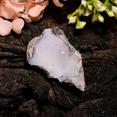 Classic Top Grade Quality 100% Natural Welo Fire Ethiopian Opal Fancy Rough Loose Gemstone For Making Jewelry 31X20X9 MM 29 Cts. KR13-80 Sunkarton