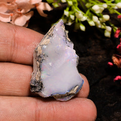 Classic Top Grade Quality 100% Natural Welo Fire Ethiopian Opal Fancy Rough Loose Gemstone For Making Jewelry 31X20X9 MM 29 Cts. KR13-80 Sunkarton