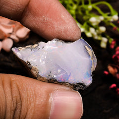 Classic Top Grade Quality 100% Natural Welo Fire Ethiopian Opal Fancy Rough Loose Gemstone For Making Jewelry 31X20X9 MM 29 Cts. KR13-80 Sunkarton