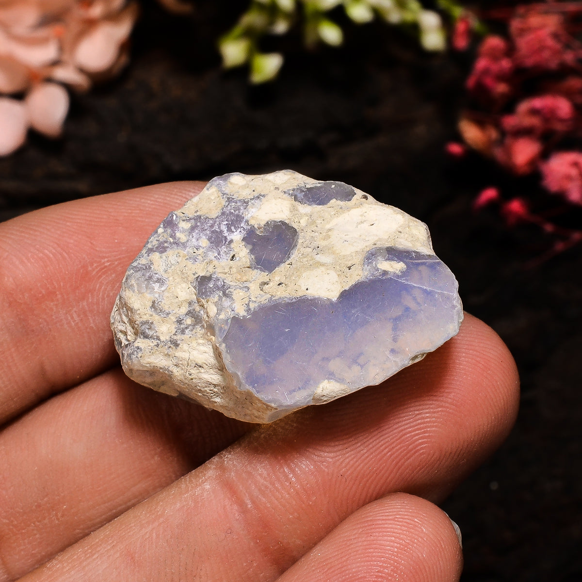 Excellent Top Grade Quality 100% Natural Welo Fire Ethiopian Opal Fancy Rough Loose Gemstone For Making Jewelry 31X24X12 MM 31 Cts. KR13-82 Sunkarton