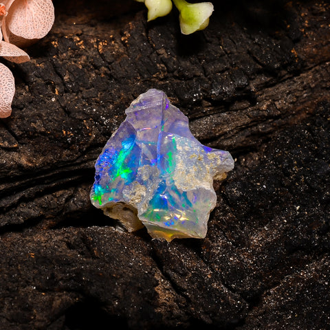 Gorgeous Top Grade Quality 100% Natural Welo Fire Ethiopian Opal Fancy Rough Loose Gemstone For Making Jewelry 18X13X11 MM 11.5 Cts. KR13-87 Sunkarton