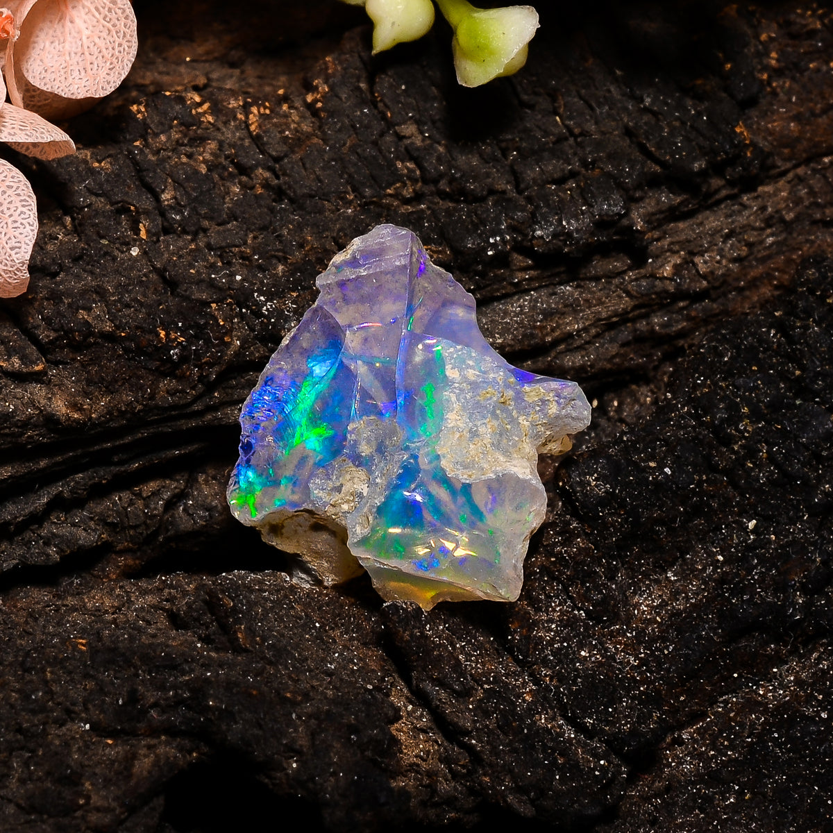 Gorgeous Top Grade Quality 100% Natural Welo Fire Ethiopian Opal Fancy Rough Loose Gemstone For Making Jewelry 18X13X11 MM 11.5 Cts. KR13-87 Sunkarton
