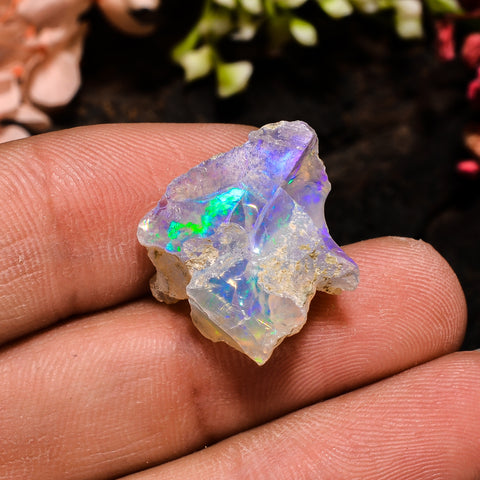 Gorgeous Top Grade Quality 100% Natural Welo Fire Ethiopian Opal Fancy Rough Loose Gemstone For Making Jewelry 18X13X11 MM 11.5 Cts. KR13-87 Sunkarton