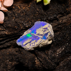Outstanding Top Grade Quality 100% Natural Welo Fire Ethiopian Opal Rough Loose Gemstone For Making Jewelry 20X14X12 MM 14 Cts. KR13-92 Sunkarton