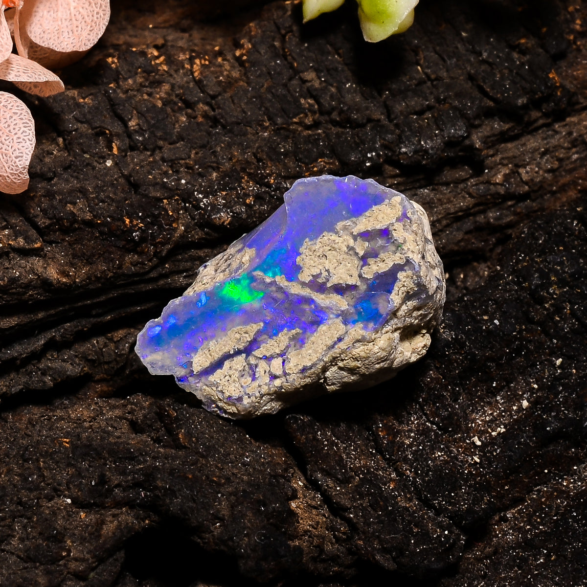 Outstanding Top Grade Quality 100% Natural Welo Fire Ethiopian Opal Rough Loose Gemstone For Making Jewelry 20X14X12 MM 14 Cts. KR13-92 Sunkarton