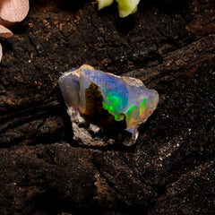 Splendid Top Grade Quality 100% Natural Welo Fire Ethiopian Opal Fancy Rough Loose Gemstone For Making Jewelry 18X17X13 MM 13.5 Cts. KR13-93 Sunkarton