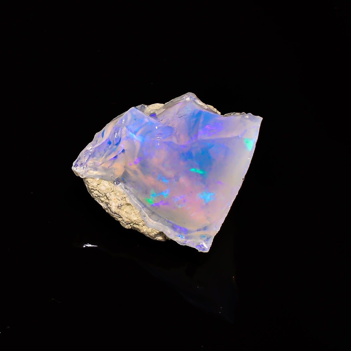 Fabulous Top Grade Quality 100% Natural Welo Fire Ethiopian Opal Fancy Rough Loose Gemstone For Making Jewelry 27X20X15 MM 27.55 Cts KR14-10 Sunkarton