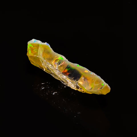 Wonderful Top Grade Quality 100% Natural Welo Fire Ethiopian Opal Fancy Rough Loose Gemstone For Making Jewelry 27X10X6 MM 9.5 Cts. KR14-100 Sunkarton