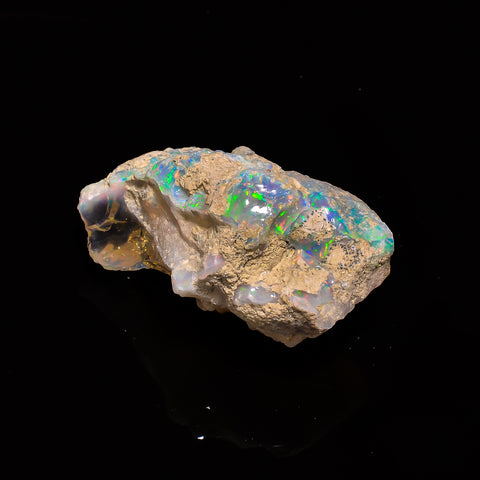 Fantastic Top Grade Quality 100% Natural Welo Fire Ethiopian Opal Fancy Rough Loose Gemstone For Making Jewelry 50X37X27 MM 171 Cts. KR14-11 Sunkarton