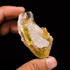 Fantastic Top Grade Quality 100% Natural Welo Fire Ethiopian Opal Fancy Rough Loose Gemstone For Making Jewelry 50X37X27 MM 171 Cts. KR14-11 Sunkarton