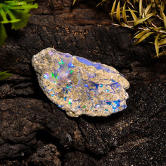 Immaculate Top Grade Quality 100% Natural Welo Fire Ethiopian Opal Fancy Rough Loose Gemstone For Making Jewelry 32X19X8 MM 17.6 Cts KR14-13 Sunkarton