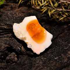 Incredible Top Grade Quality 100% Natural Welo Fire Ethiopian Opal Fancy Rough Loose Gemstone For Making Jewelry 33X22X17MM 47.4 Cts KR14-14 Sunkarton