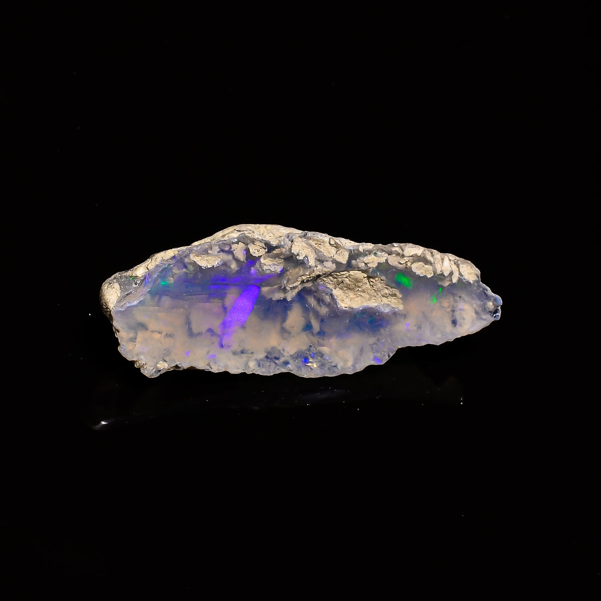 Mind Blowing Top Grade Quality 100% Natural Welo Fire Ethiopian Opal Rough Loose Gemstone For Making Jewelry 33X13X9 MM 10.65 Cts. KR14-16 Sunkarton