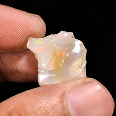 Terrific Top Grade Quality 100% Natural Welo Fire Ethiopian Opal Fancy Rough Loose Gemstone For Making Jewelry 16X15X12 MM 13.6 Cts. KR14-23 Sunkarton