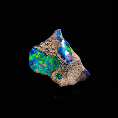 Awesome Top Grade Quality 100% Natural Welo Fire Ethiopian Opal Fancy Rough Loose Gemstone For Making Jewelry 21X18X13 MM 17.1 Cts. KR14-28 Sunkarton