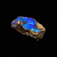 Beautiful Top Grade Quality 100% Natural Welo Fire Ethiopian Opal Fancy Rough Loose Gemstone For Making Jewelry 26X14X10MM 16.85 Cts KR14-29 Sunkarton