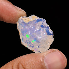 Awesome Top Grade Quality 100% Natural Welo Fire Ethiopian Opal Fancy Rough Loose Gemstone For Making Jewelry 26X20X10 MM 19.4 Cts. KR14-3 Sunkarton