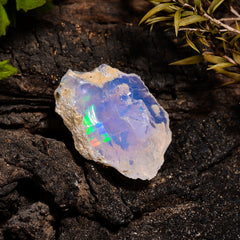 Awesome Top Grade Quality 100% Natural Welo Fire Ethiopian Opal Fancy Rough Loose Gemstone For Making Jewelry 26X20X10 MM 19.4 Cts. KR14-3 Sunkarton