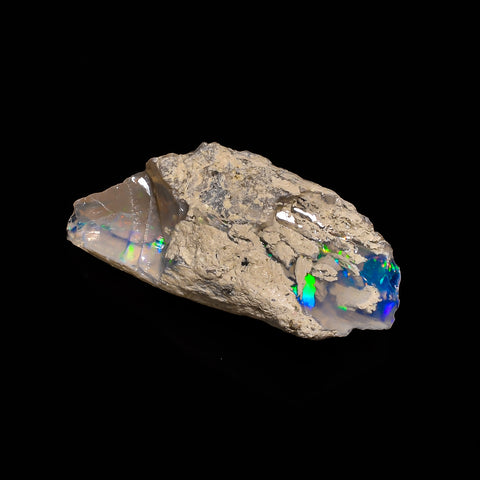 Dazzling Top Grade Quality 100% Natural Welo Fire Ethiopian Opal Fancy Rough Loose Gemstone For Making Jewelry 37X16X12 MM 22.8 Cts. KR14-31 Sunkarton