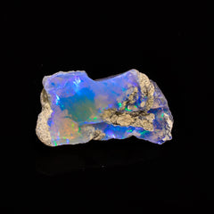 Exclusive Top Grade Quality 100% Natural Welo Fire Ethiopian Opal Fancy Rough Loose Gemstone For Making Jewelry 31X16X14MM 26.85 Cts KR14-33 Sunkarton