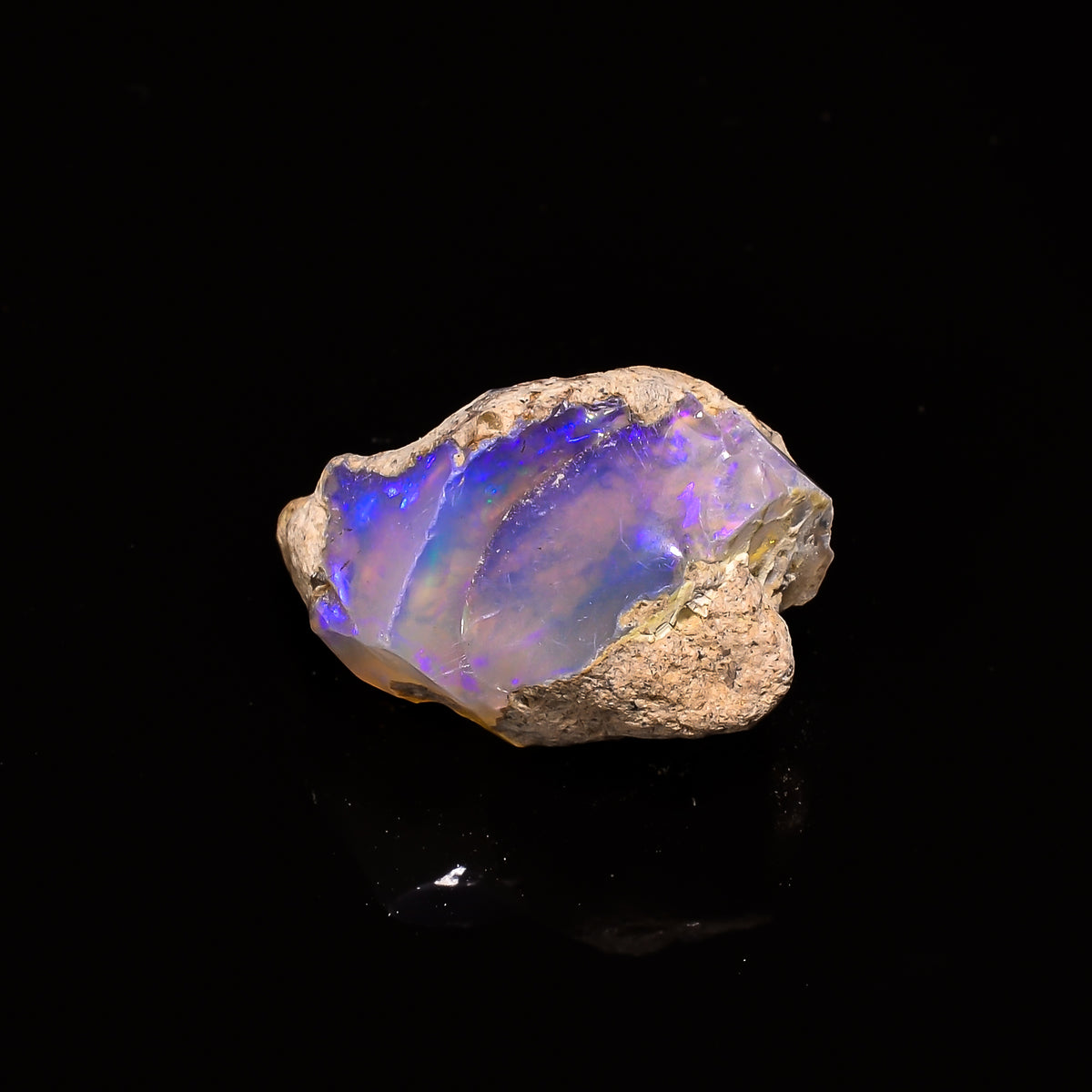 Elegant Top Grade Quality 100% Natural Welo Fire Ethiopian Opal Fancy Rough Loose Gemstone For Making Jewelry 22X14X10 MM 14.8 Cts. KR14-34 Sunkarton