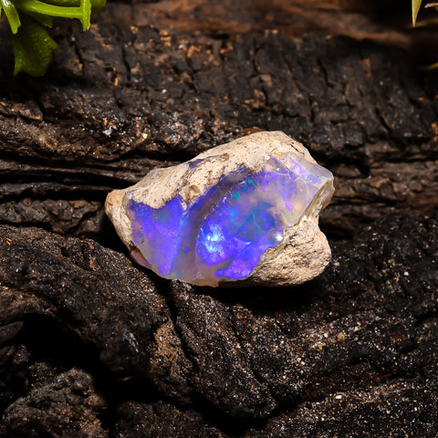 Elegant Top Grade Quality 100% Natural Welo Fire Ethiopian Opal Fancy Rough Loose Gemstone For Making Jewelry 22X14X10 MM 14.8 Cts. KR14-34 Sunkarton