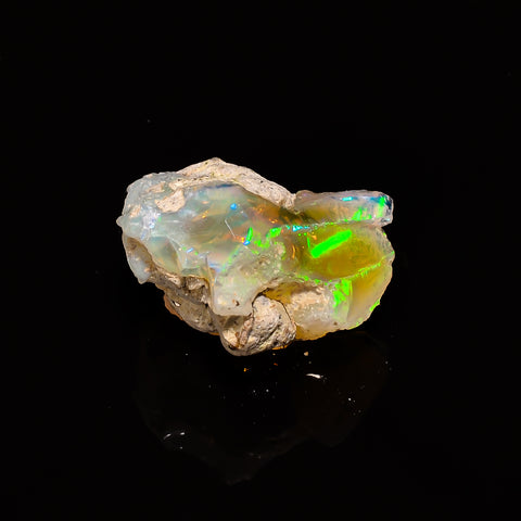 Fantastic Top Grade Quality 100% Natural Welo Fire Ethiopian Opal Fancy Rough Loose Gemstone For Making Jewelry 21X19X13MM 17.45 Cts KR14-36 Sunkarton