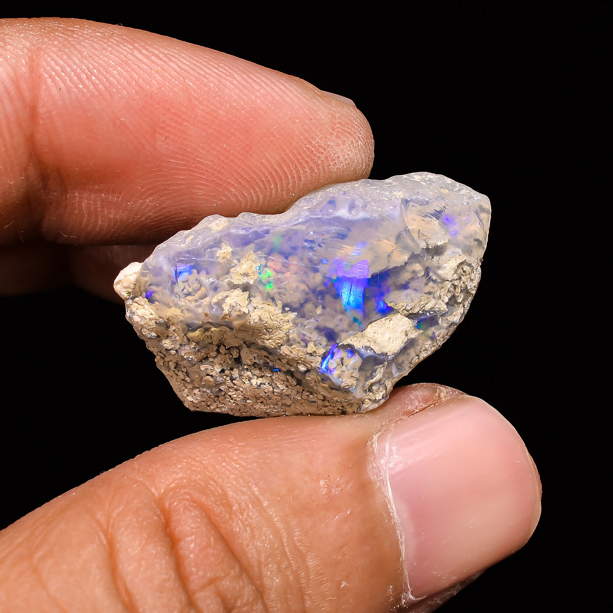 Outstanding Top Grade Quality 100% Natural Welo Fire Ethiopian Opal Rough Loose Gemstone For Making Jewelry 26X16X12 MM 16.45 Cts. KR14-42 Sunkarton