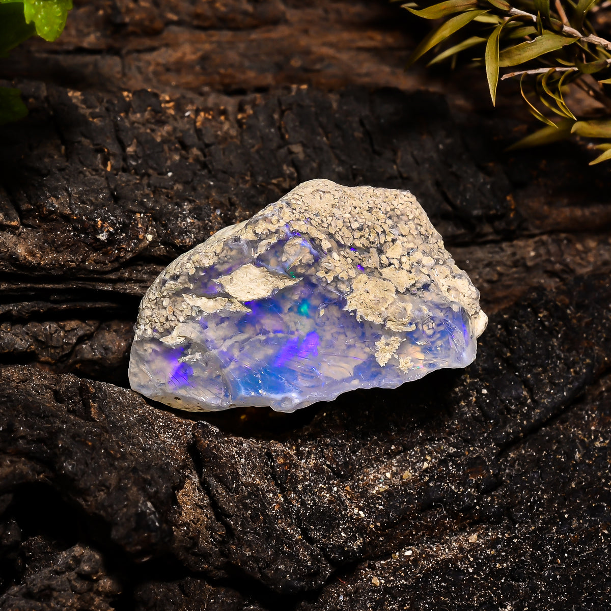 Outstanding Top Grade Quality 100% Natural Welo Fire Ethiopian Opal Rough Loose Gemstone For Making Jewelry 26X16X12 MM 16.45 Cts. KR14-42 Sunkarton